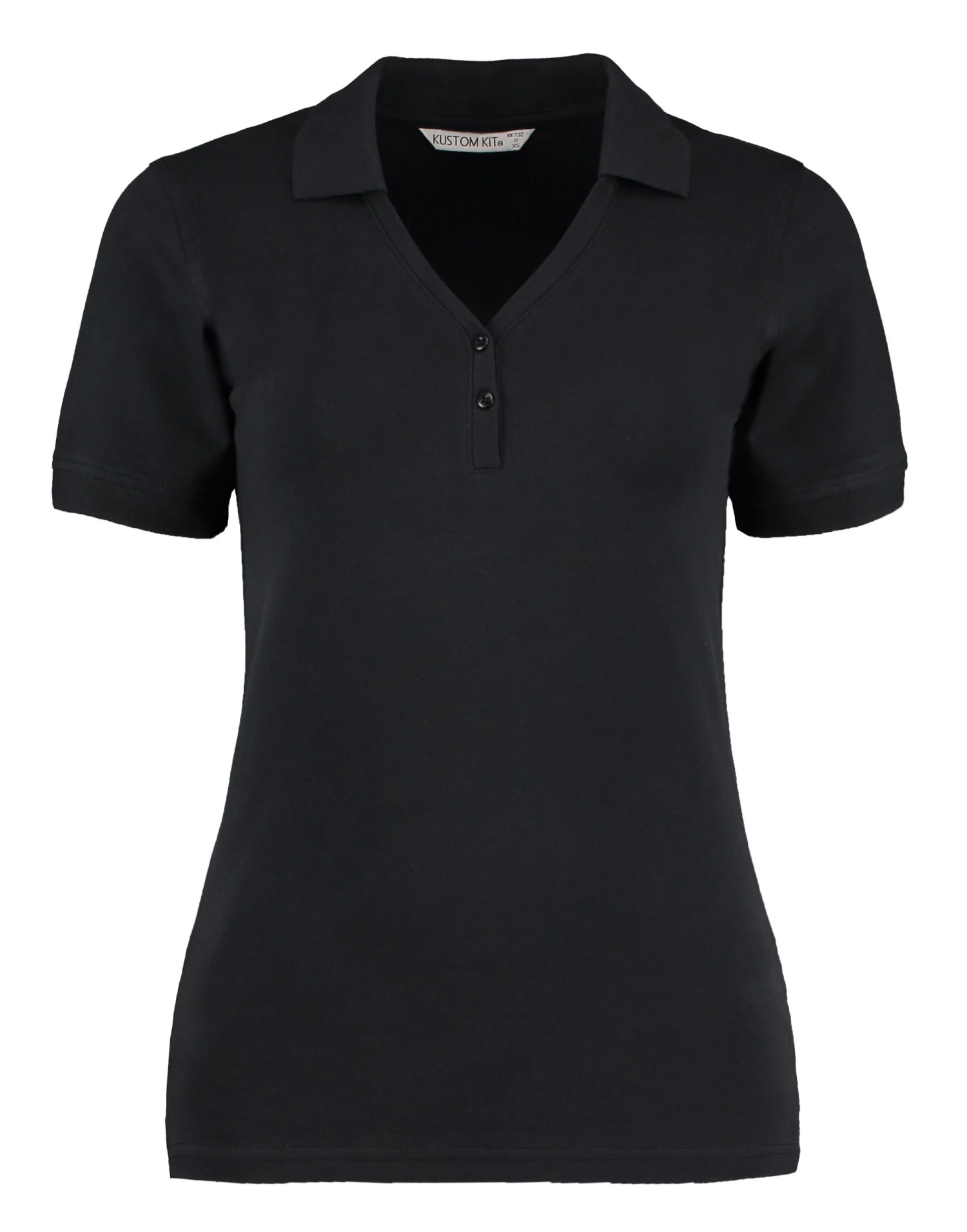 Kustom Kit Regular Fit Comfortec® V-Neck Polo 1 Kustom Kit Regular Fit Comfortec® V-Neck Polo