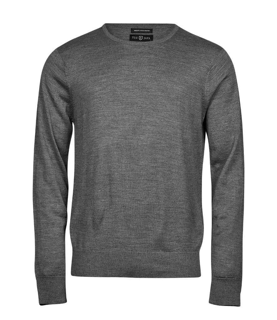 Tee Jays Mens Crew Neck Knitted Sweater 7 Tee Jays Mens Crew Neck Knitted Sweater - Image 7