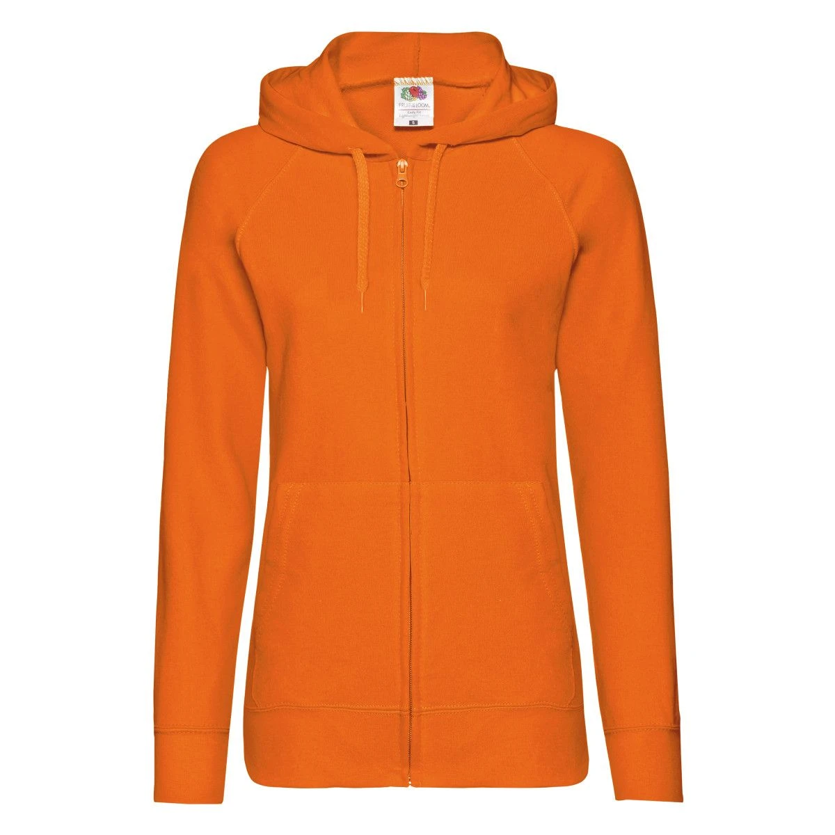 Fruit Of The Loom Ladies' Lightweight Hooded Sweat Jacket 8 Fruit Of The Loom Ladies' Lightweight Hooded Sweat Jacket - Image 8