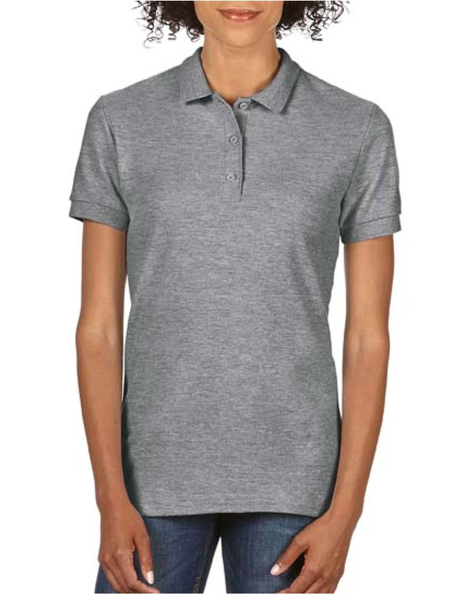 Gildan Premium Cotton® Ladies' Double Piqué Polo 7 Gildan Premium Cotton® Ladies' Double Piqué Polo - Image 7