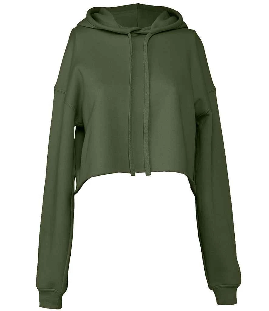 Bella+Canvas Bella Ladies Cropped Hoodie 5 Bella+Canvas Bella Ladies Cropped Hoodie - Image 5
