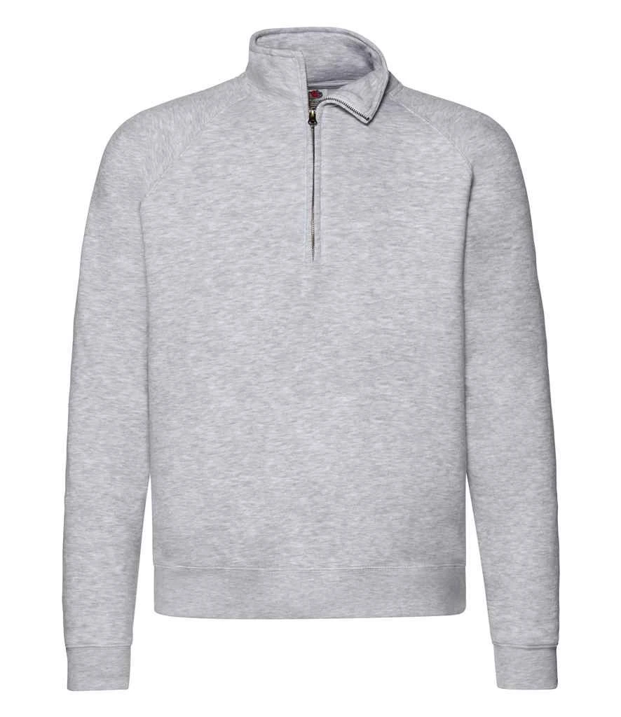 Fruit Of The Loom Mens Premium Zip Neck Sweat 12 Fruit Of The Loom Mens Premium Zip Neck Sweat - Image 12