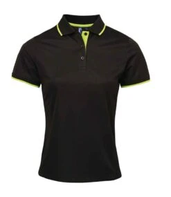 Premier® Premier Ladies Contrast Coolchecker Piqué Polo Shirt