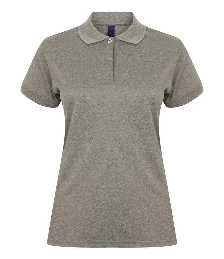 Henbury Ladies Coolplus Wicking Piqué Polo Shirt 19 Henbury Ladies Coolplus Wicking Piqué Polo Shirt - Image 19