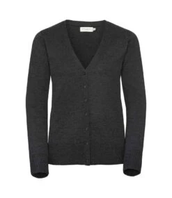 Russell Collection Ladies' V-Neck Knitted Cardigan 12 Russell Collection Ladies' V-Neck Knitted Cardigan -Portwest || SOL'S || RUSSELL Shop 24d2e9e42c74502606225643e07e2393a491041432f0da765cd4c77792ce15fe
