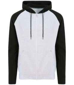 Just Hoods Awdis Baseball Zoodie