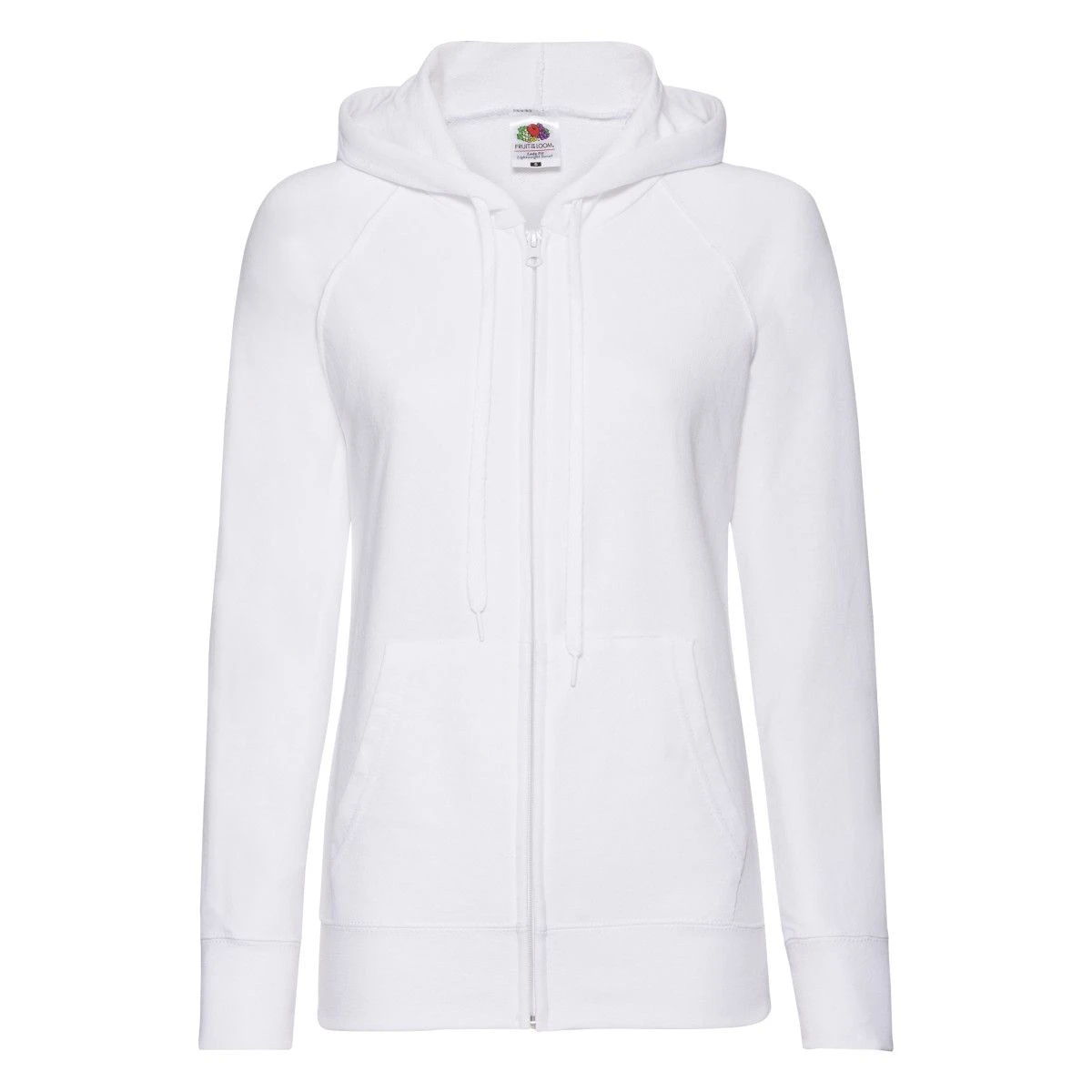 Fruit Of The Loom Ladies' Lightweight Hooded Sweat Jacket 6 Fruit Of The Loom Ladies' Lightweight Hooded Sweat Jacket - Image 6