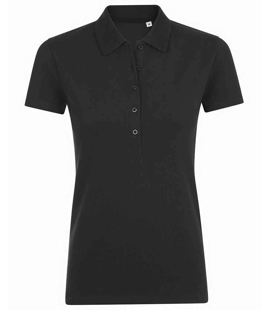 SOL'S Sols Ladies Phoenix Piqué Polo Shirt 2 SOL'S Sols Ladies Phoenix Piqué Polo Shirt - Image 2