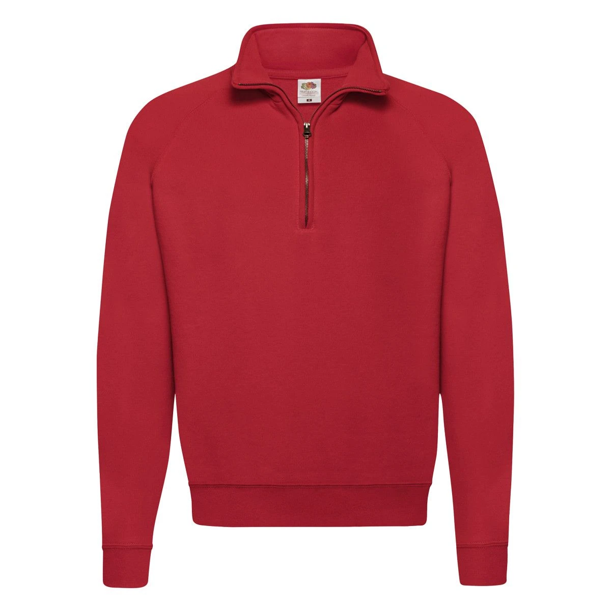Fruit Of The Loom Mens Classic Zip Neck Sweat 4 Fruit Of The Loom Mens Classic Zip Neck Sweat - Image 4