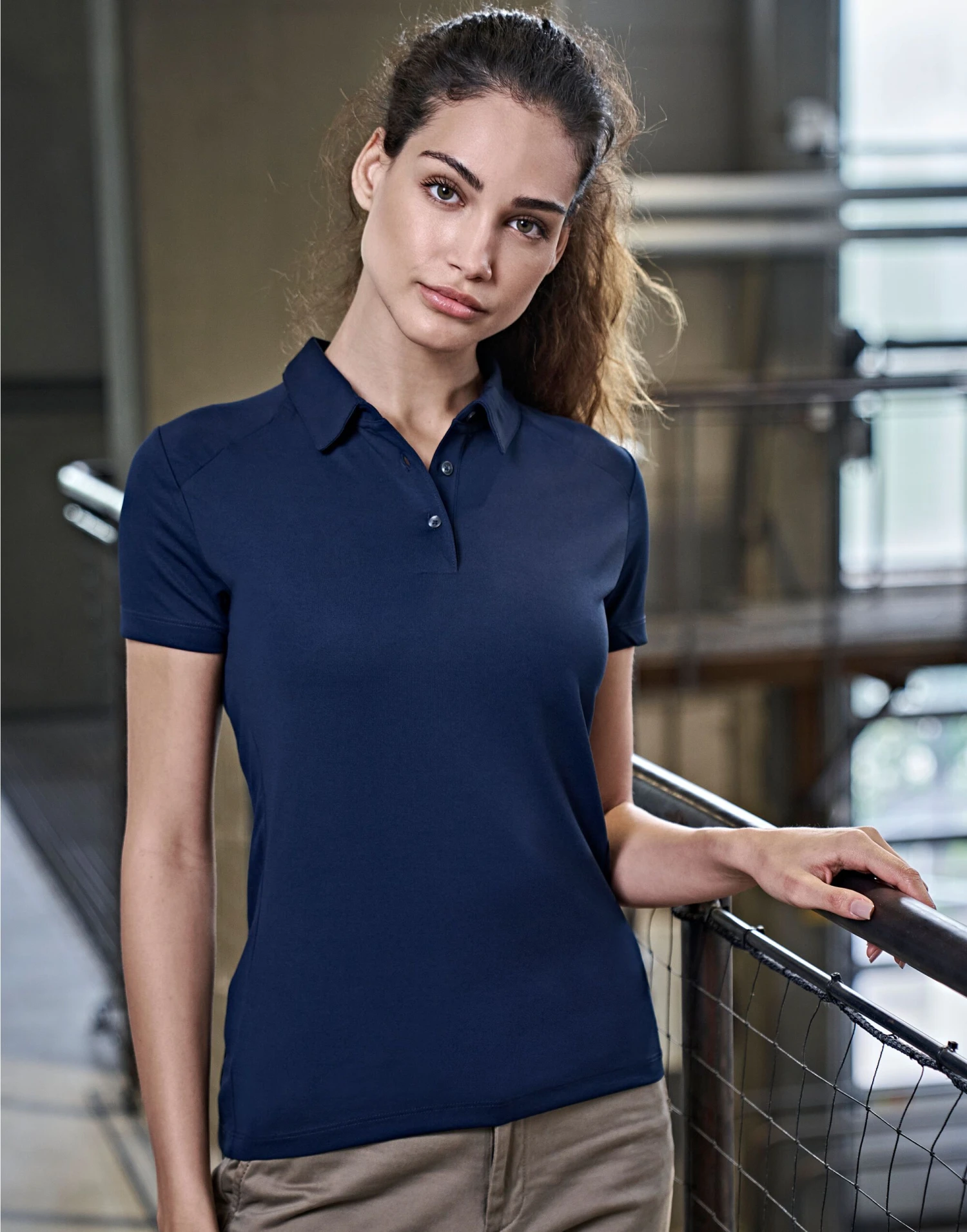 Tee Jays Ladies' Luxury Sport Polo 3 Tee Jays Ladies' Luxury Sport Polo - Image 3