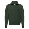 Fruit Of The Loom Mens Classic Zip Neck Sweat