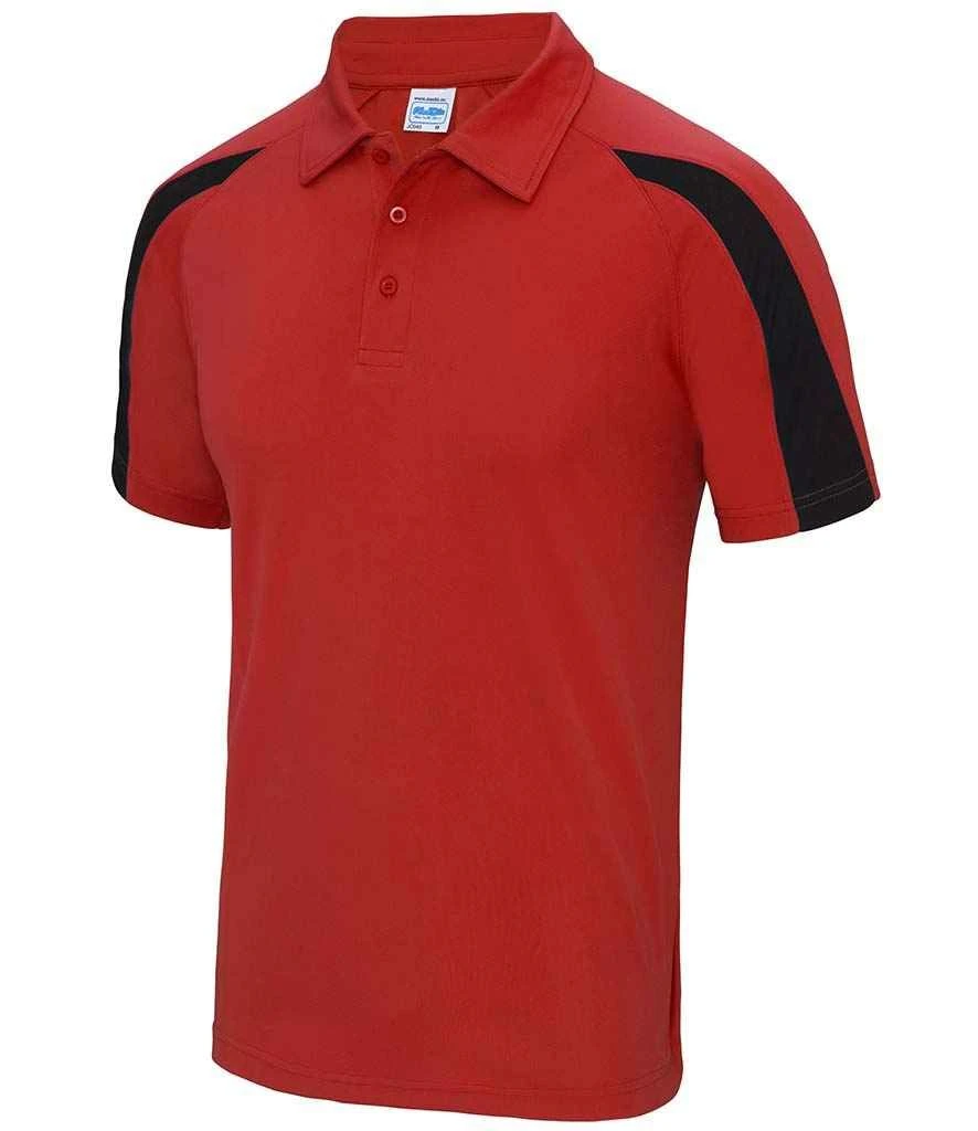 Just Cool Awdis Cool Contrast Polo Shirt 3 Just Cool Awdis Cool Contrast Polo Shirt - Image 3