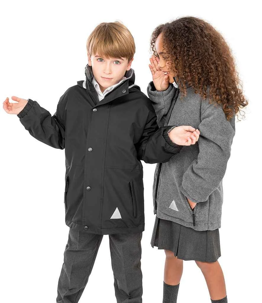 Result Kids Reversible StormDri 4000 Fleece Jacket 6 Result Kids Reversible StormDri 4000 Fleece Jacket - Image 6
