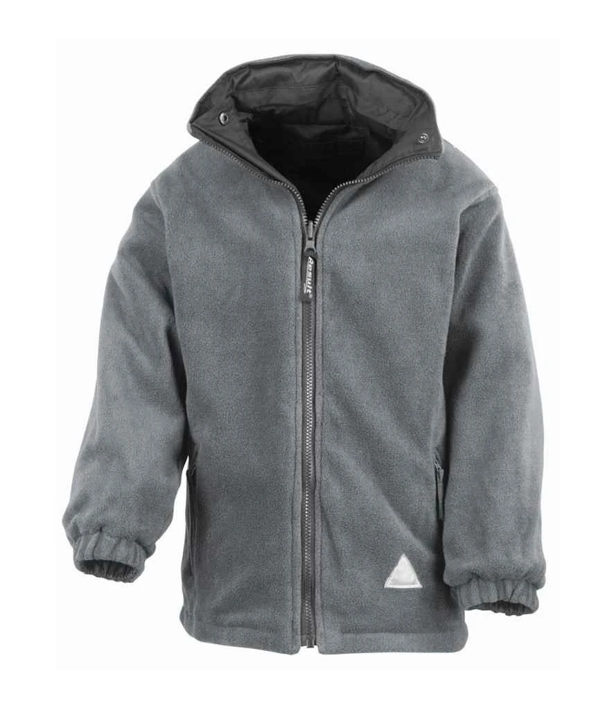 Result Kids Reversible StormDri 4000 Fleece Jacket 4 Result Kids Reversible StormDri 4000 Fleece Jacket - Image 4
