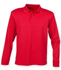 Henbury Unisex Long Sleeve Coolplus Piqué Polo Shirt 11 Henbury Unisex Long Sleeve Coolplus Piqué Polo Shirt -Portwest || SOL'S || RUSSELL Shop 43ee55d35be5a54001d43c22cf8005e433205c76383f12e3a298960ce92d647c