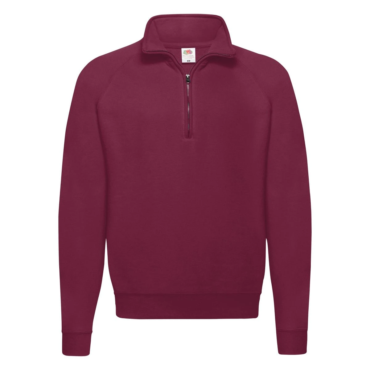 Fruit Of The Loom Mens Classic Zip Neck Sweat 10 Fruit Of The Loom Mens Classic Zip Neck Sweat - Image 10