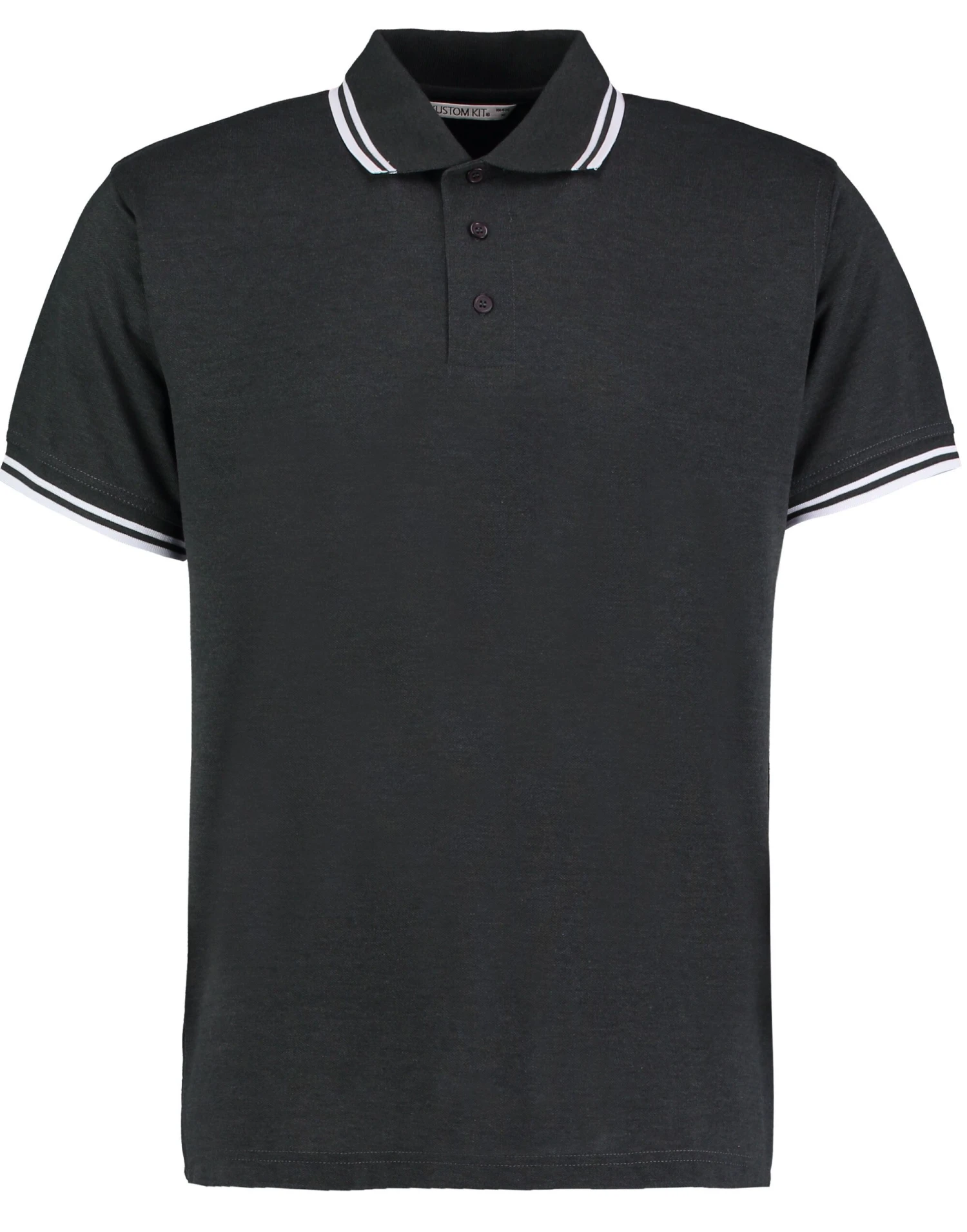 Kustom Kit Classic Fit Tipped Collar Polo 7 Kustom Kit Classic Fit Tipped Collar Polo - Image 7