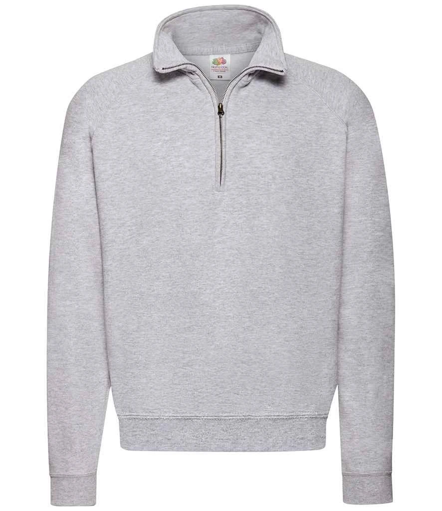 Fruit Of The Loom Mens Classic Zip Neck Sweat 11 Fruit Of The Loom Mens Classic Zip Neck Sweat - Image 11