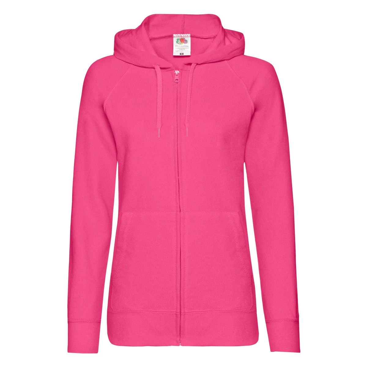 Fruit Of The Loom Ladies' Lightweight Hooded Sweat Jacket 11 Fruit Of The Loom Ladies' Lightweight Hooded Sweat Jacket - Image 11