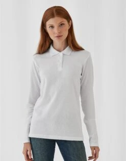 B&C ID.001 Womens Long Sleeve Polo -Portwest || SOL'S || RUSSELL Shop 51458eeb4c5c899483ce56c37008fd8c6f21cc3a2d1dfadf4a9d26ac96f9e0ab