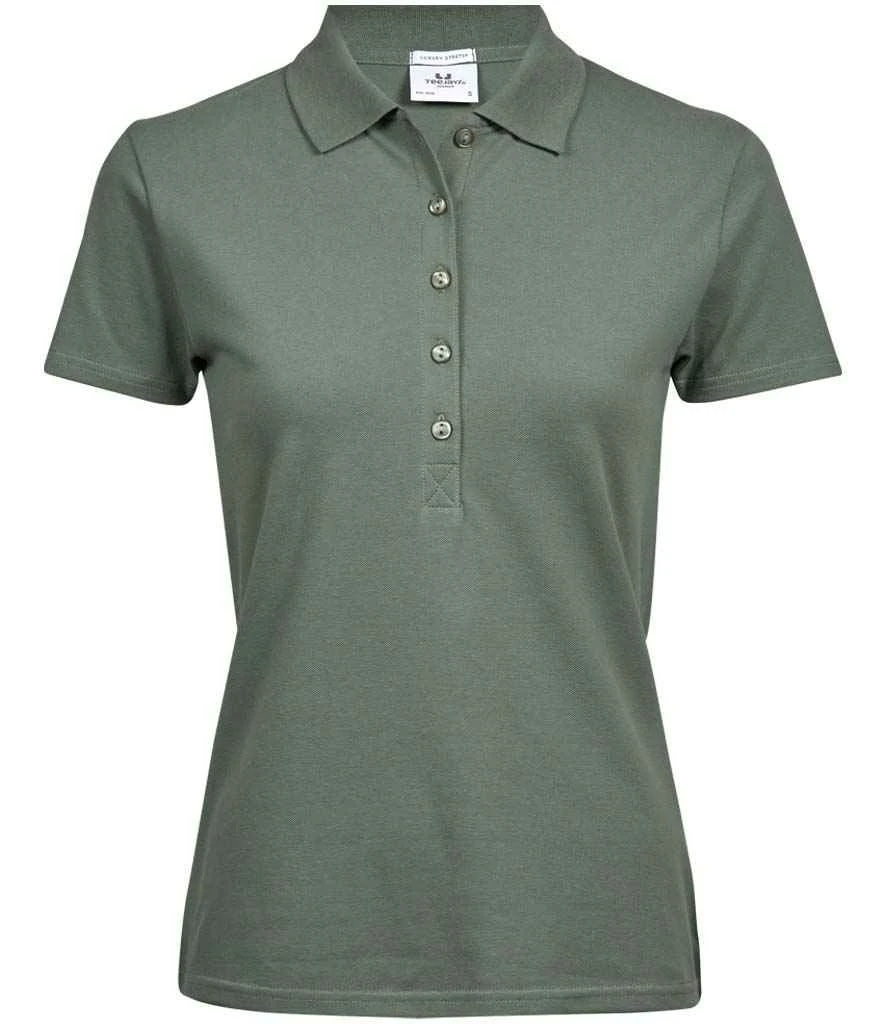Tee Jays Ladies' Luxury Stretch Polo 4 Tee Jays Ladies' Luxury Stretch Polo - Image 4