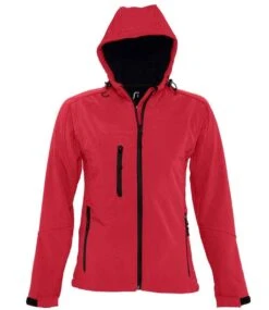 SOL'S Sols Ladies Replay Hooded Soft Shell Jacket