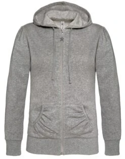 B&C Wonder Women Hooded Zip Sweat
