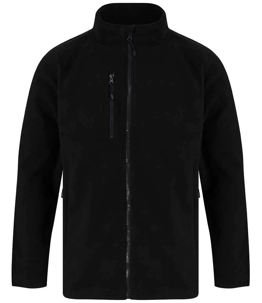Henbury Recycled Polyester Micro Fleece Jacket 1 Henbury Recycled Polyester Micro Fleece Jacket