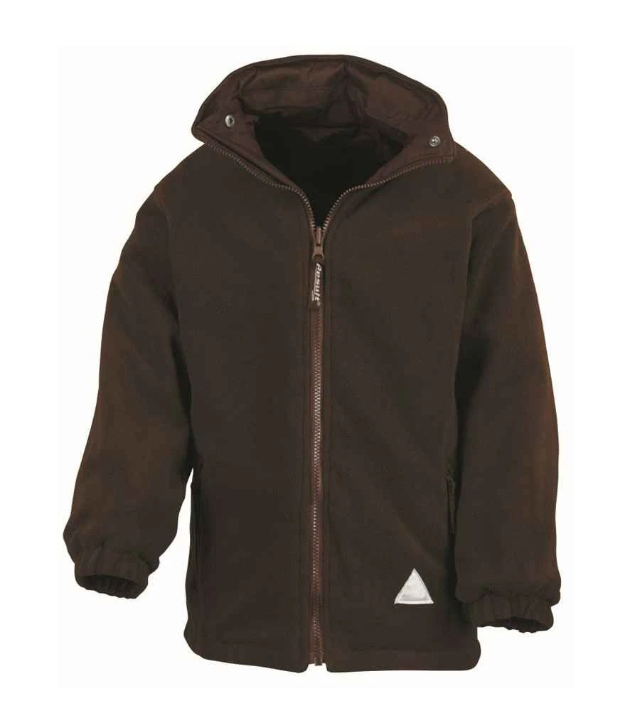 Result Kids Reversible StormDri 4000 Fleece Jacket 9 Result Kids Reversible StormDri 4000 Fleece Jacket - Image 9