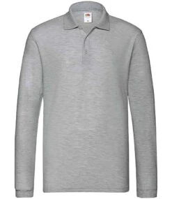 Fruit Of The Loom Mens Premium Long Sleeve Polo -Portwest || SOL'S || RUSSELL Shop 80f2ab159b7bfaf522925964e4f32d5f1f4e18b6d51e385e013b931719ddcd03