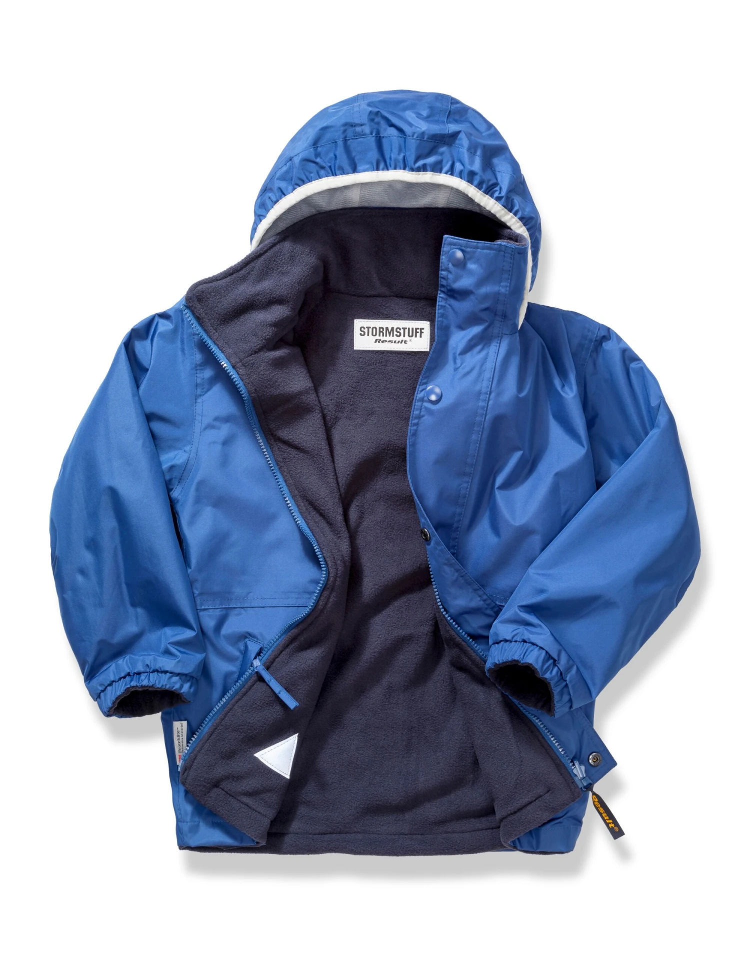 Result Kids Reversible StormDri 4000 Fleece Jacket 7 Result Kids Reversible StormDri 4000 Fleece Jacket - Image 7