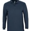 SOL'S Sols Winter Ii Long Sleeve Cotton Piqué Polo Shirt
