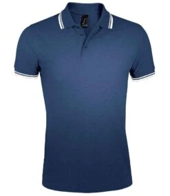 SOL'S Sols Pasadena Tipped Cotton Piqué Polo Shirt