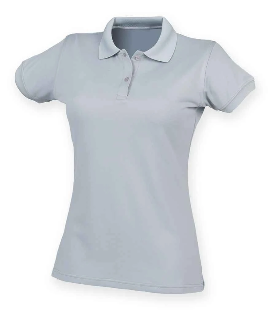 Henbury Ladies Coolplus Wicking Piqué Polo Shirt 17 Henbury Ladies Coolplus Wicking Piqué Polo Shirt - Image 17