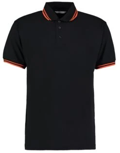 Kustom Kit Classic Fit Tipped Collar Polo