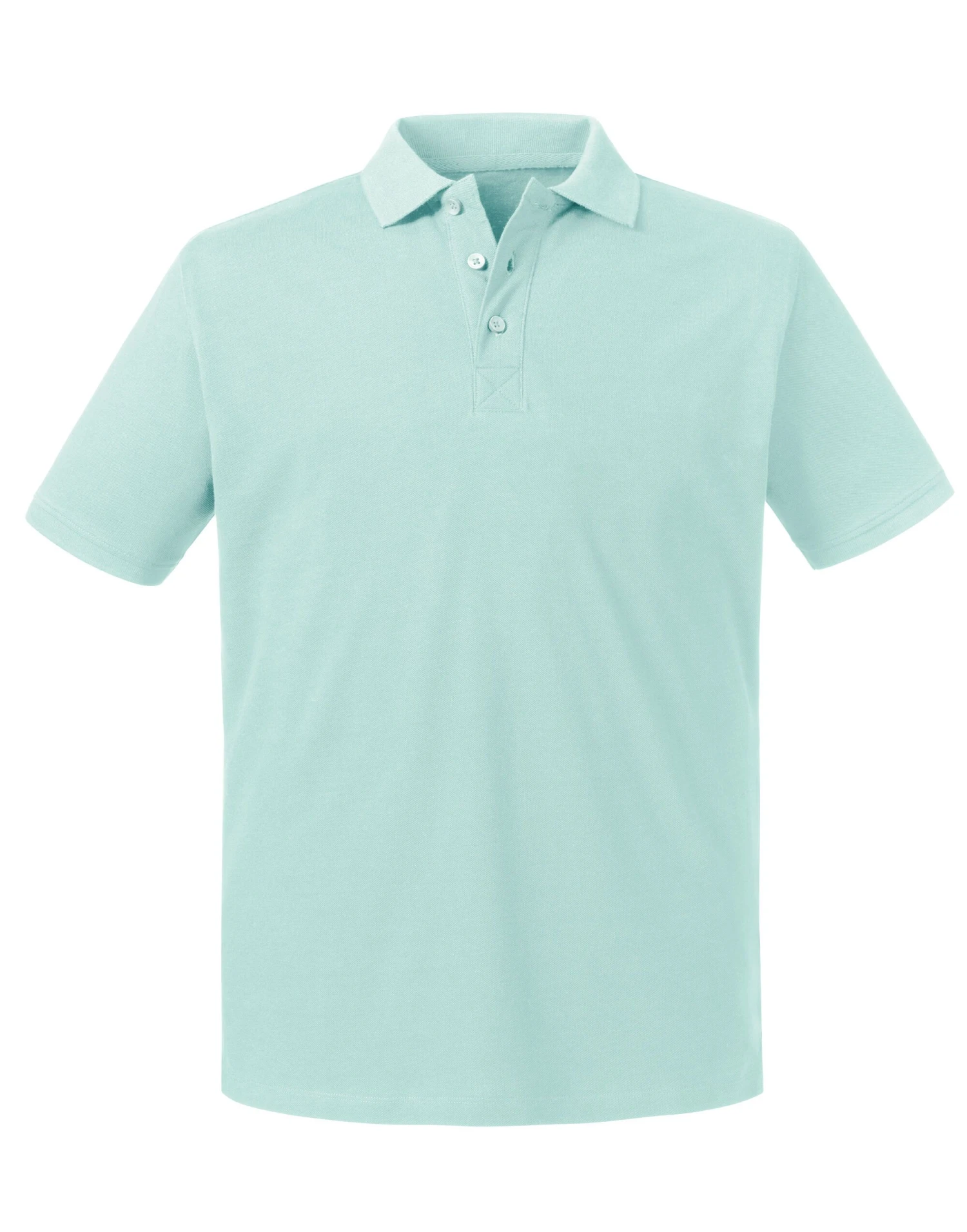 Russell Pure Organic Mens Polo 3 Russell Pure Organic Mens Polo - Image 3