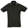 SOL'S Sols Practice Tipped Cotton Piqué Polo Shirt