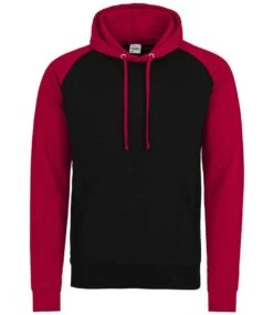 Just Hoods Awdis Baseball Hoodie