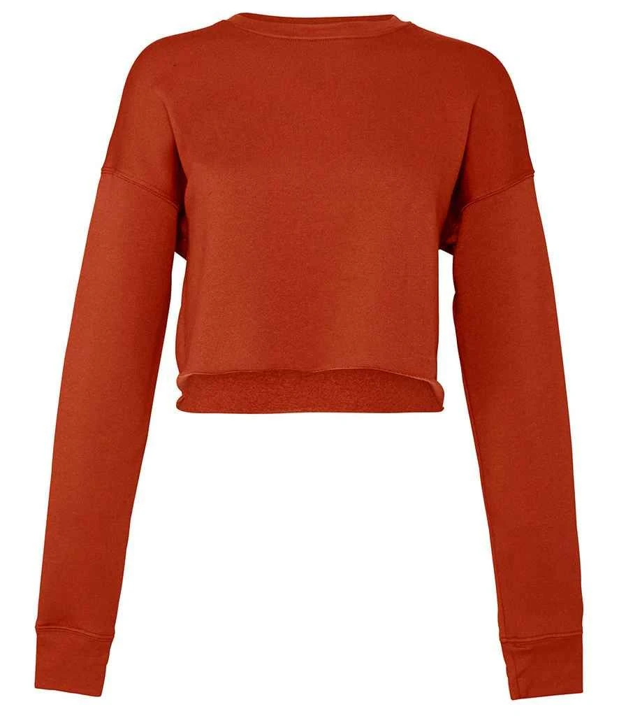 Bella+Canvas Bella Ladies Cropped Sweatshirt 1 Bella+Canvas Bella Ladies Cropped Sweatshirt