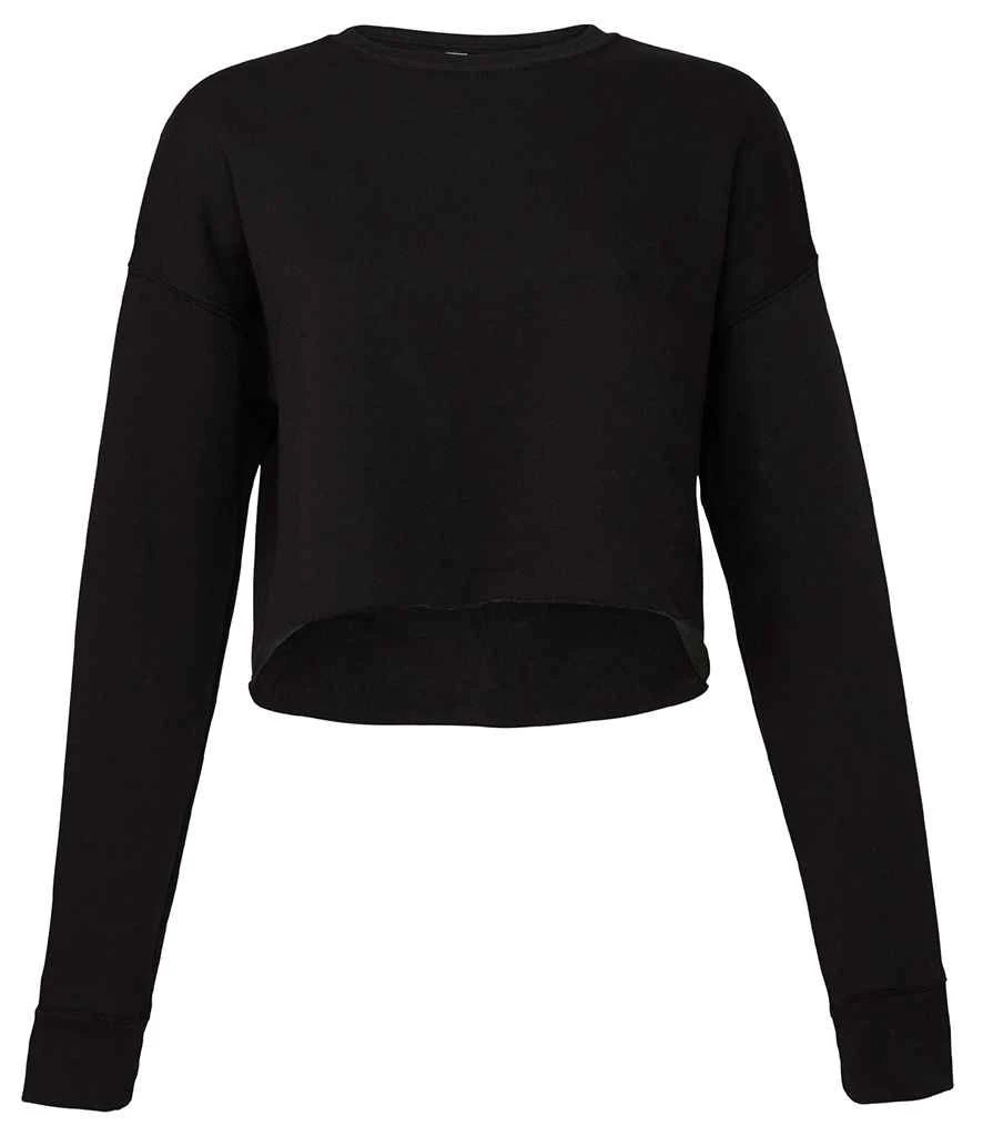 Bella+Canvas Bella Ladies Cropped Sweatshirt 2 Bella+Canvas Bella Ladies Cropped Sweatshirt - Image 2