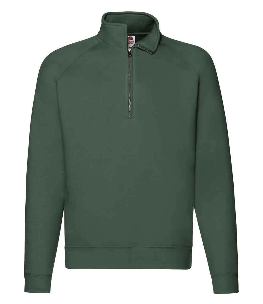 Fruit Of The Loom Mens Premium Zip Neck Sweat 13 Fruit Of The Loom Mens Premium Zip Neck Sweat - Image 13
