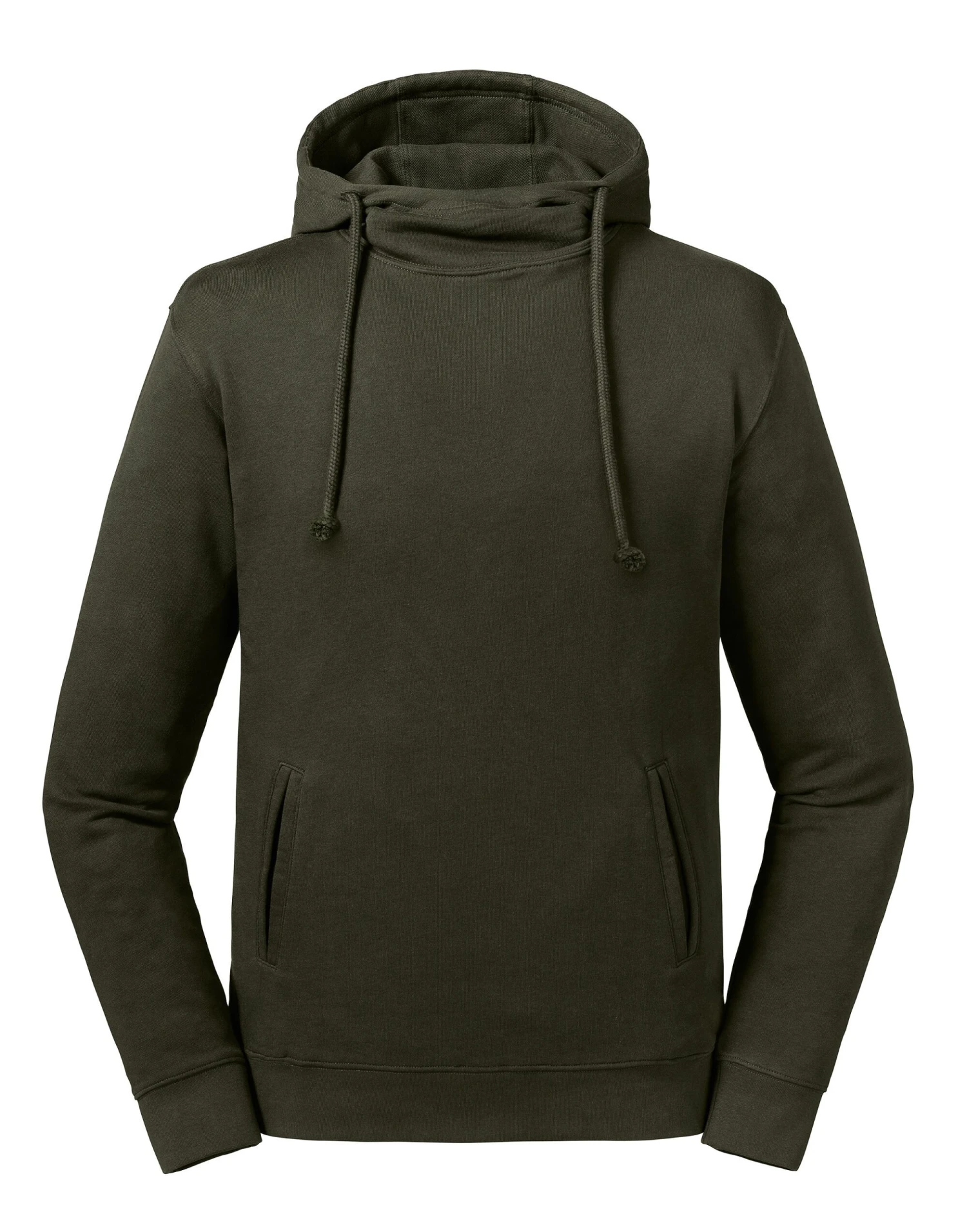 Russell Pure Organic High Collar Hooded Sweat 8 Russell Pure Organic High Collar Hooded Sweat - Image 8