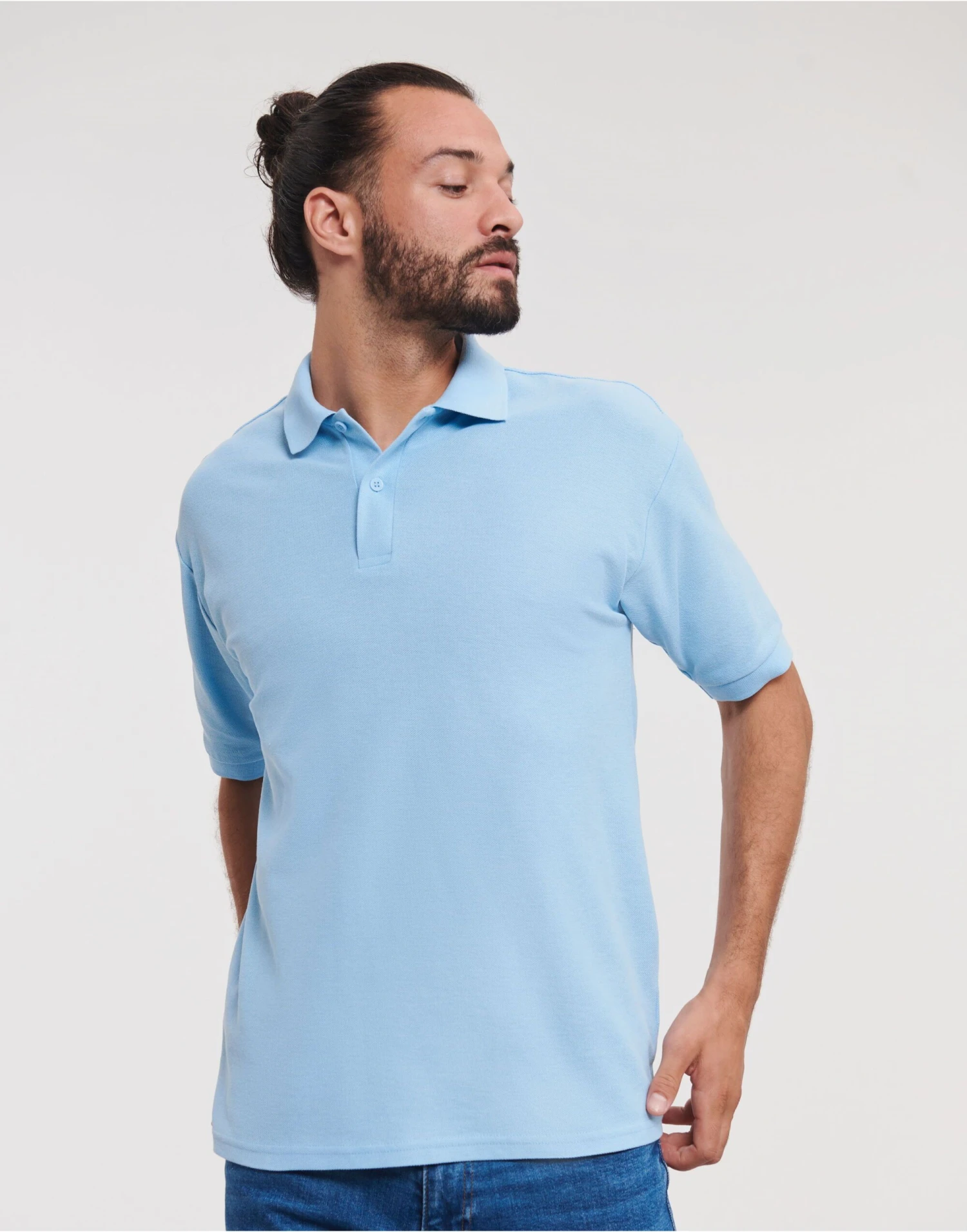 Russell Mens Classic Polycotton Polo 6 Russell Mens Classic Polycotton Polo - Image 6
