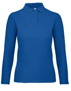 B&C ID.001 Womens Long Sleeve Polo
