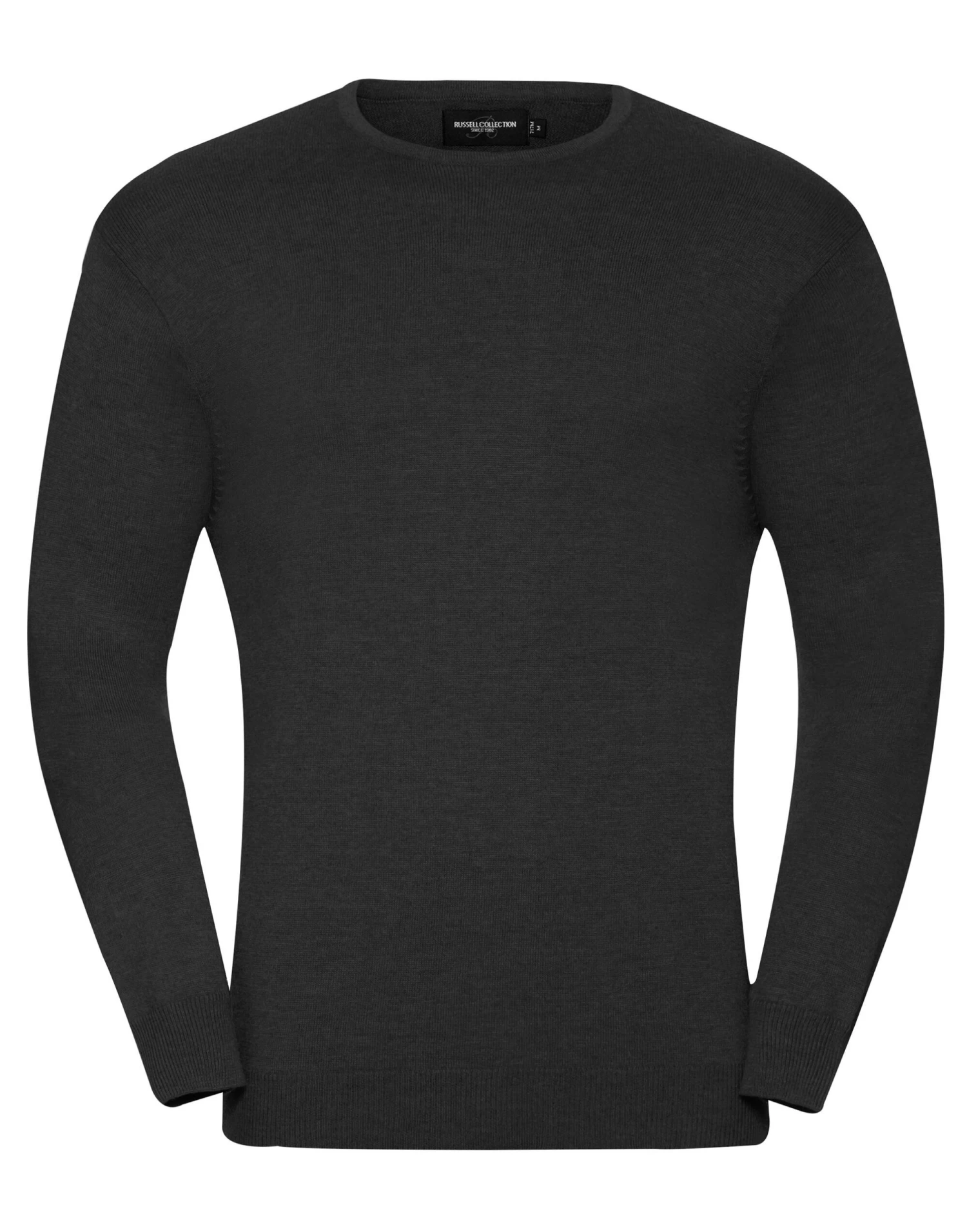 Russell Collection Mens Crew Neck Knitted Pullover 1 Russell Collection Mens Crew Neck Knitted Pullover