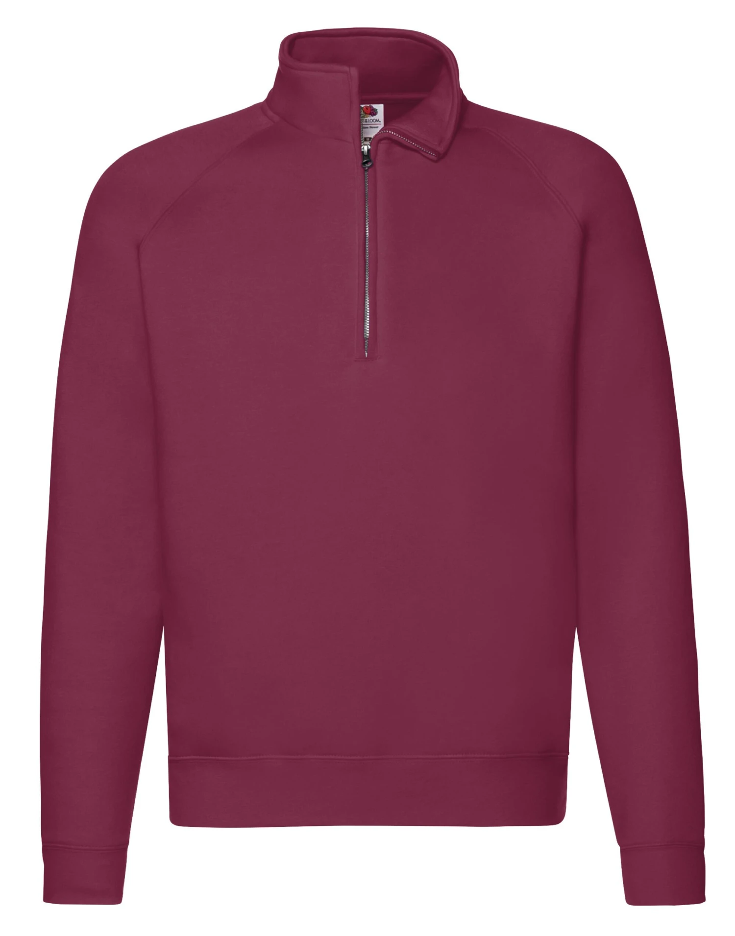 Fruit Of The Loom Mens Premium Zip Neck Sweat 9 Fruit Of The Loom Mens Premium Zip Neck Sweat - Image 9