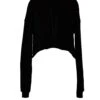 Bella+Canvas Womens Cropped Fleece Hoodie