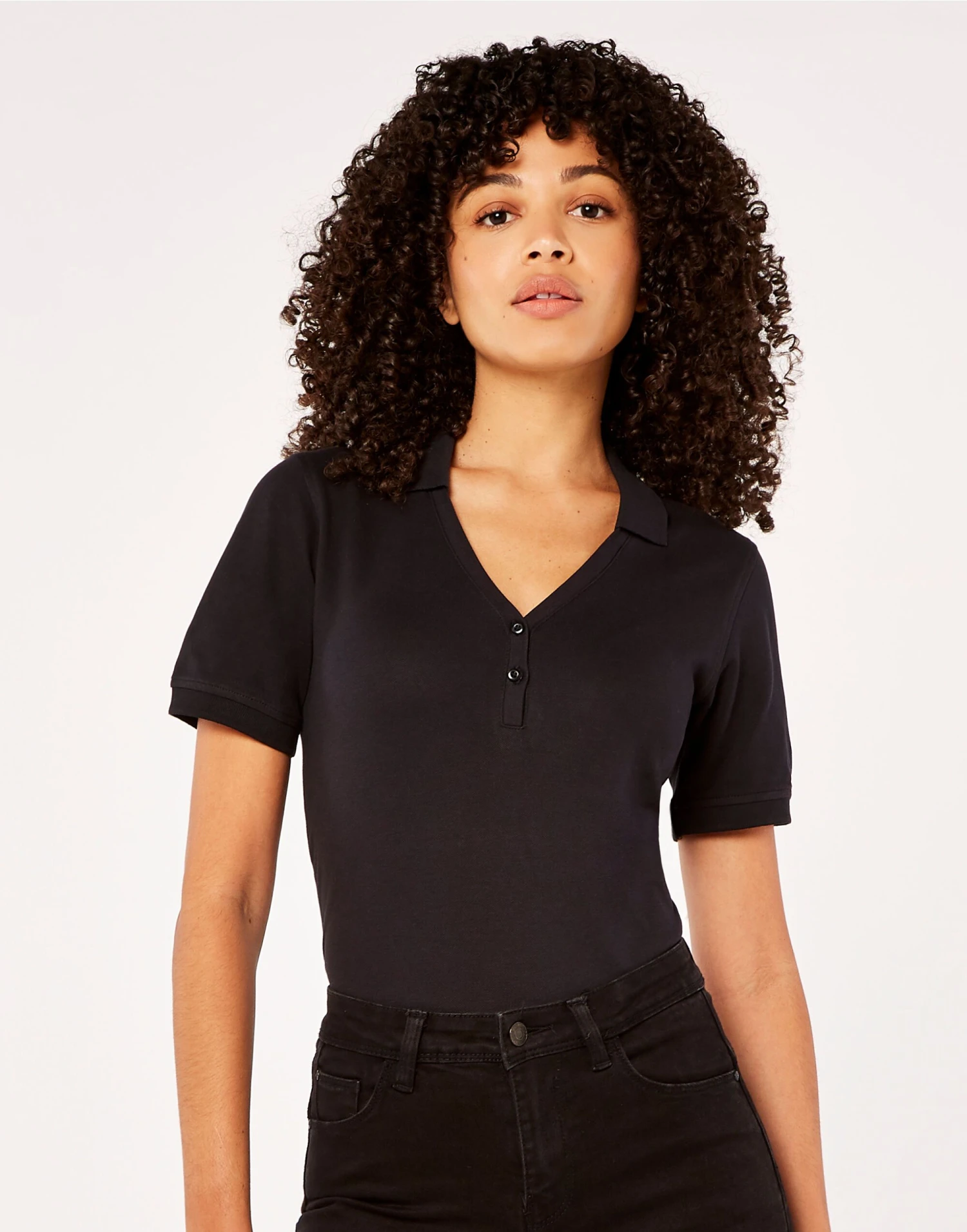 Kustom Kit Regular Fit Comfortec® V-Neck Polo 3 Kustom Kit Regular Fit Comfortec® V-Neck Polo - Image 3