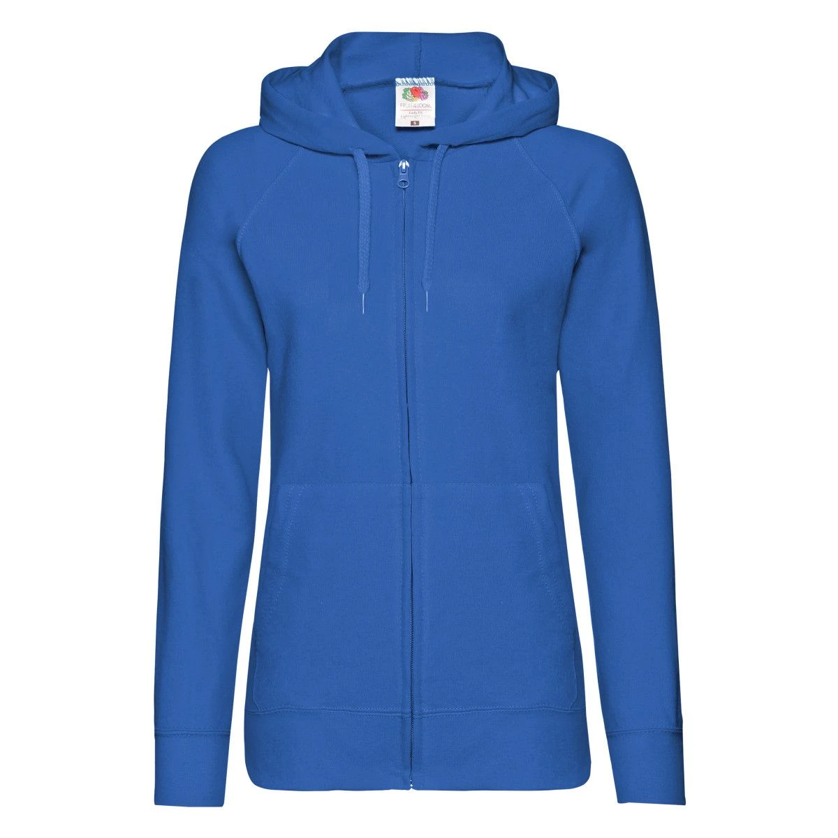Fruit Of The Loom Ladies' Lightweight Hooded Sweat Jacket 7 Fruit Of The Loom Ladies' Lightweight Hooded Sweat Jacket - Image 7