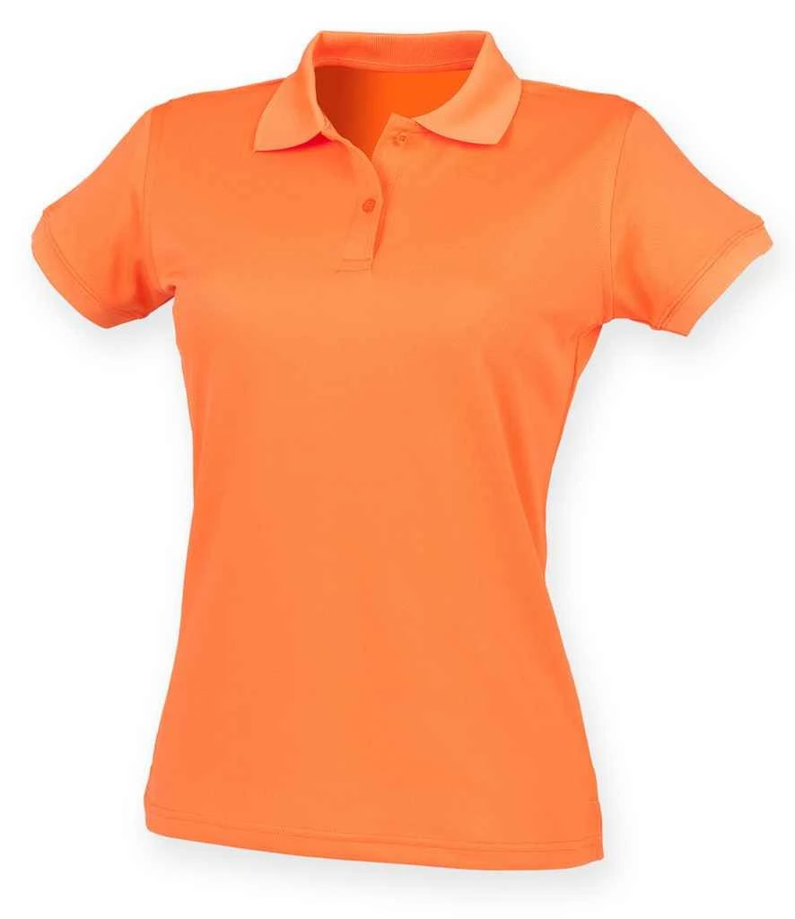 Henbury Ladies Coolplus Wicking Piqué Polo Shirt 7 Henbury Ladies Coolplus Wicking Piqué Polo Shirt - Image 7